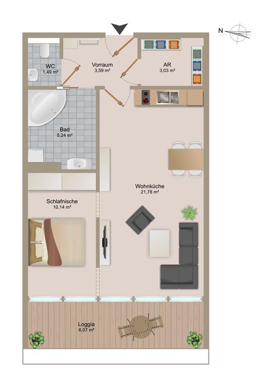 Balcony Dream Mariahilf Top 29 Wien Zimmer foto